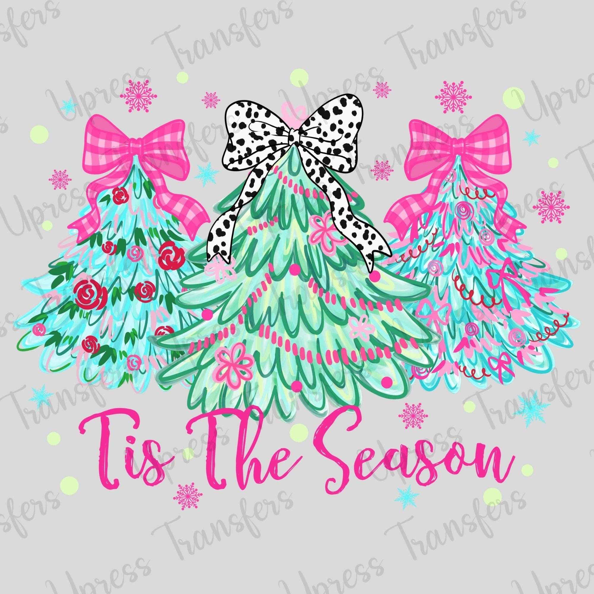 Tis The Season Cutesy Tree Trio