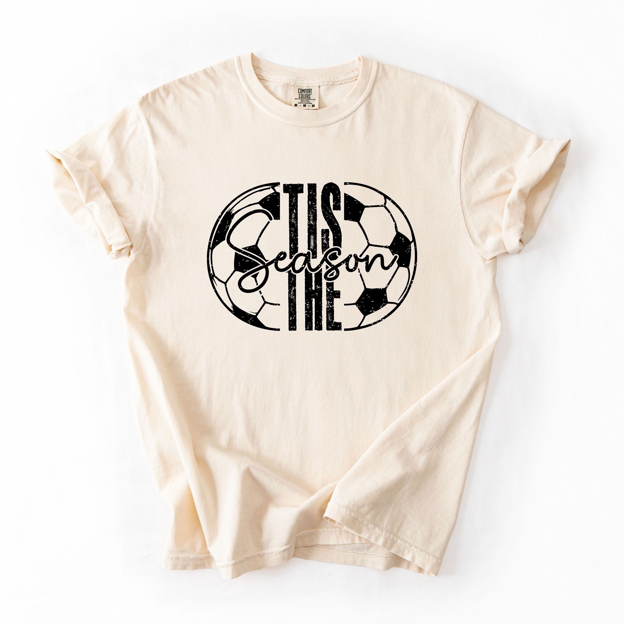 Tis The Season Distressed Soccer