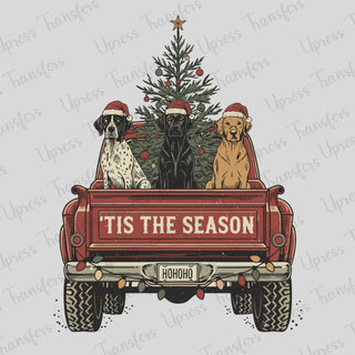 Tis The Season Dog Trio Truck