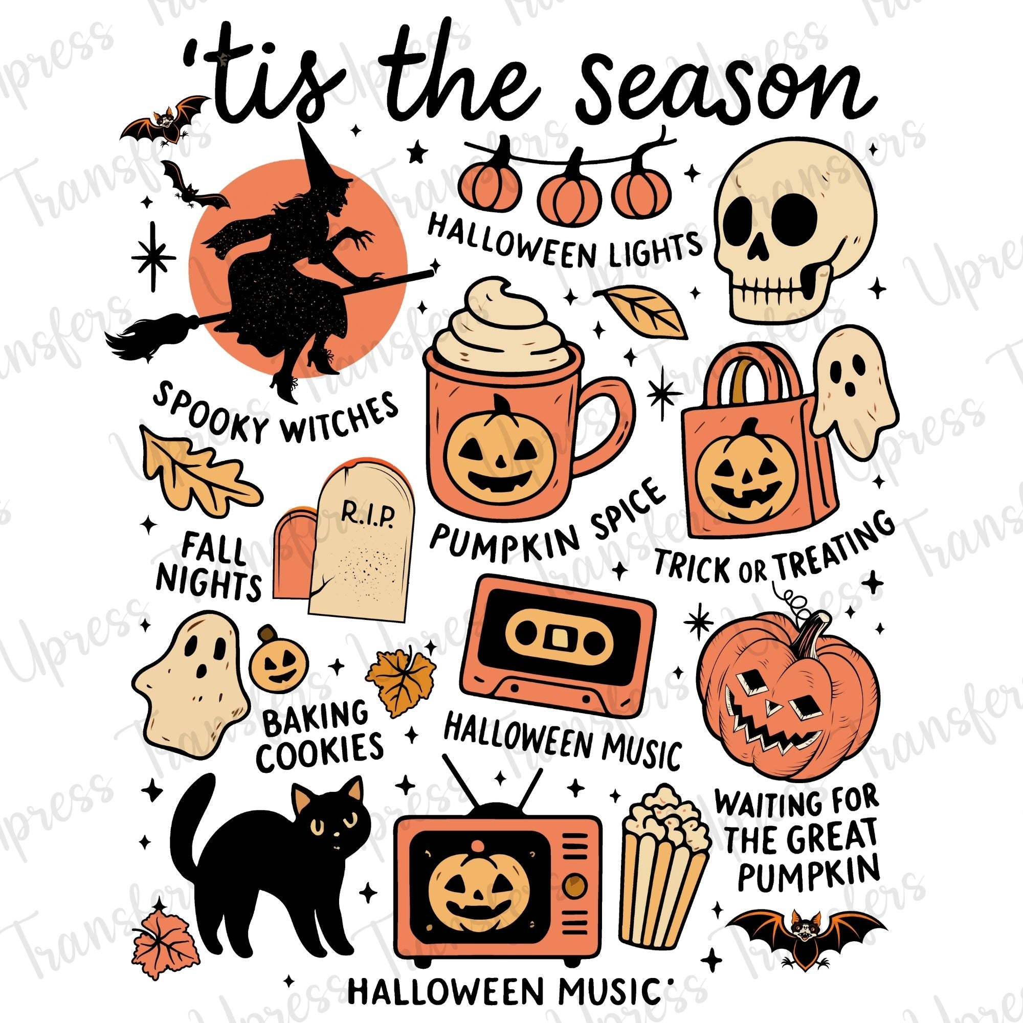 Tis The Season Halloween Collage