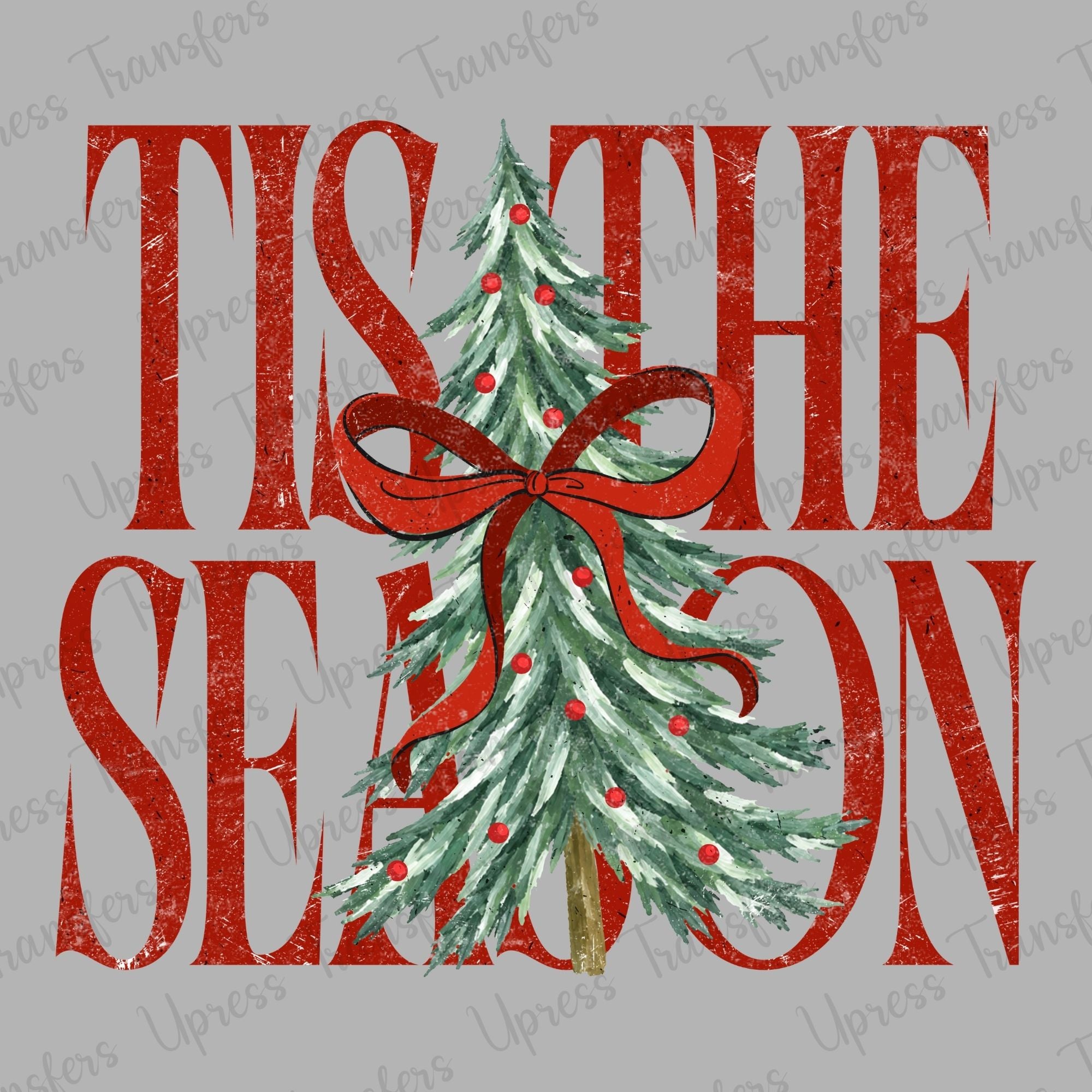 Tis The Season Red Tree