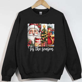 Tis The Season Santa Brushstrokes