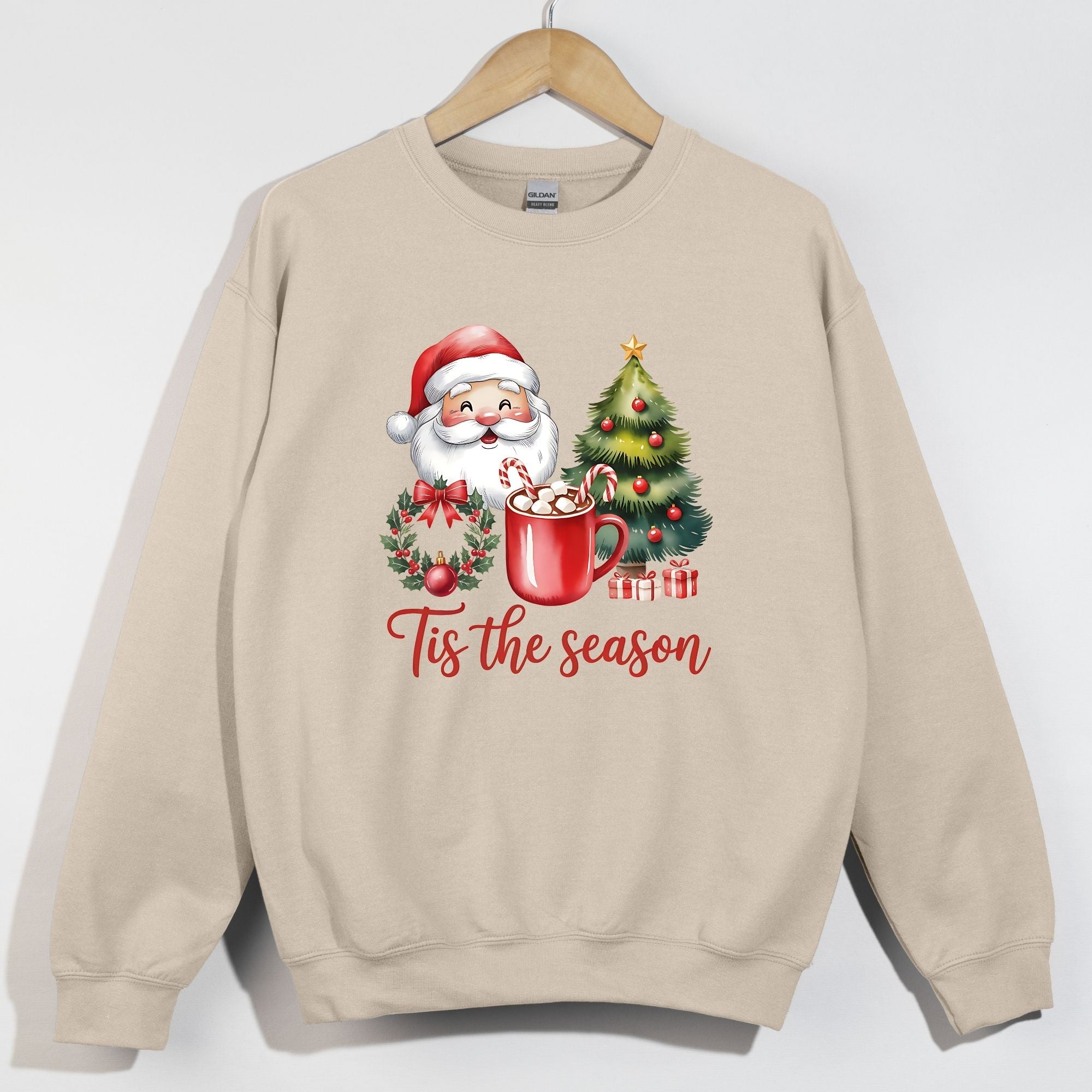 Tis The Season Santa Cocoa Tree