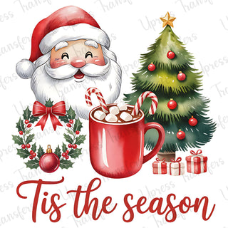 Tis The Season Santa Cocoa Tree