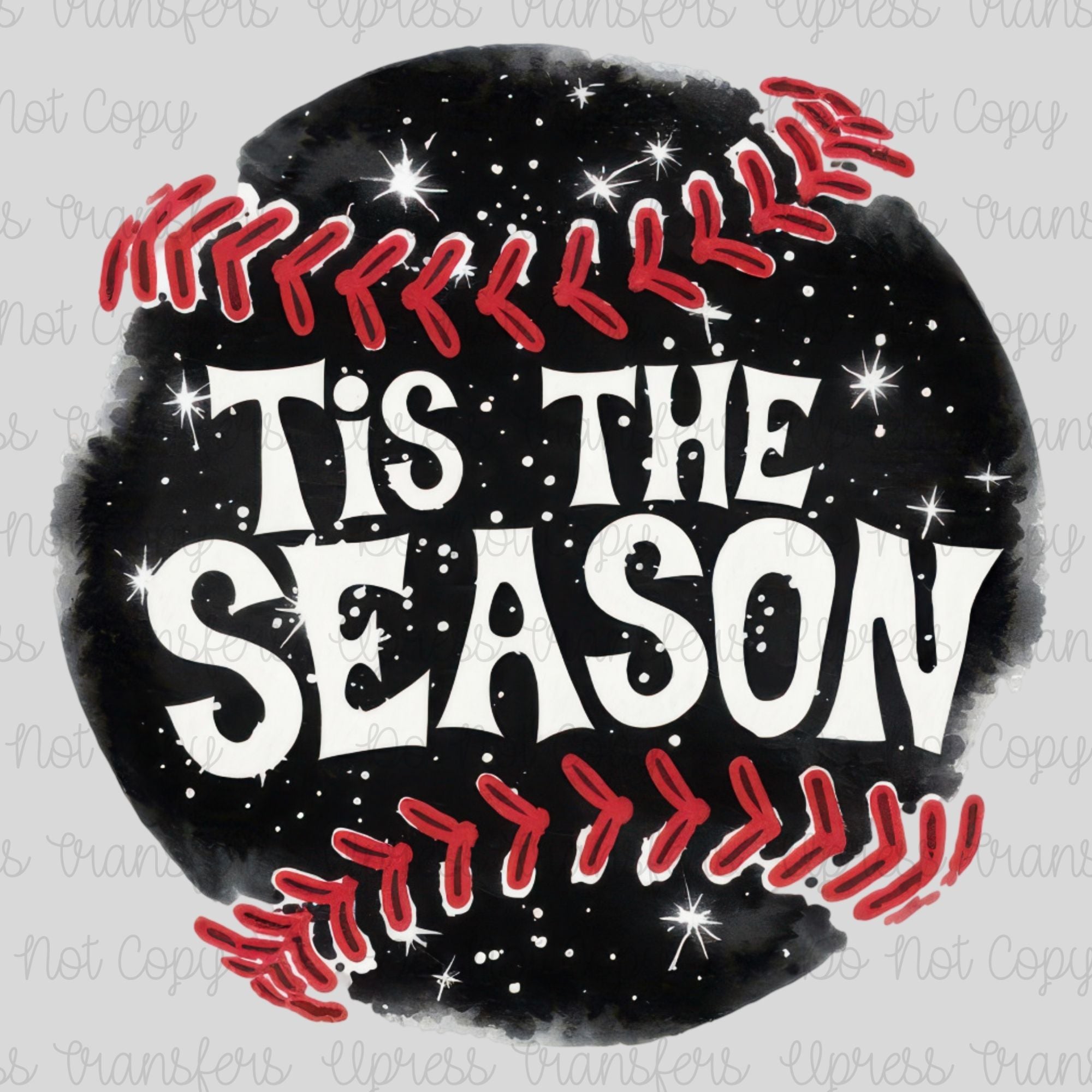 Tis The Season Sky Baseball