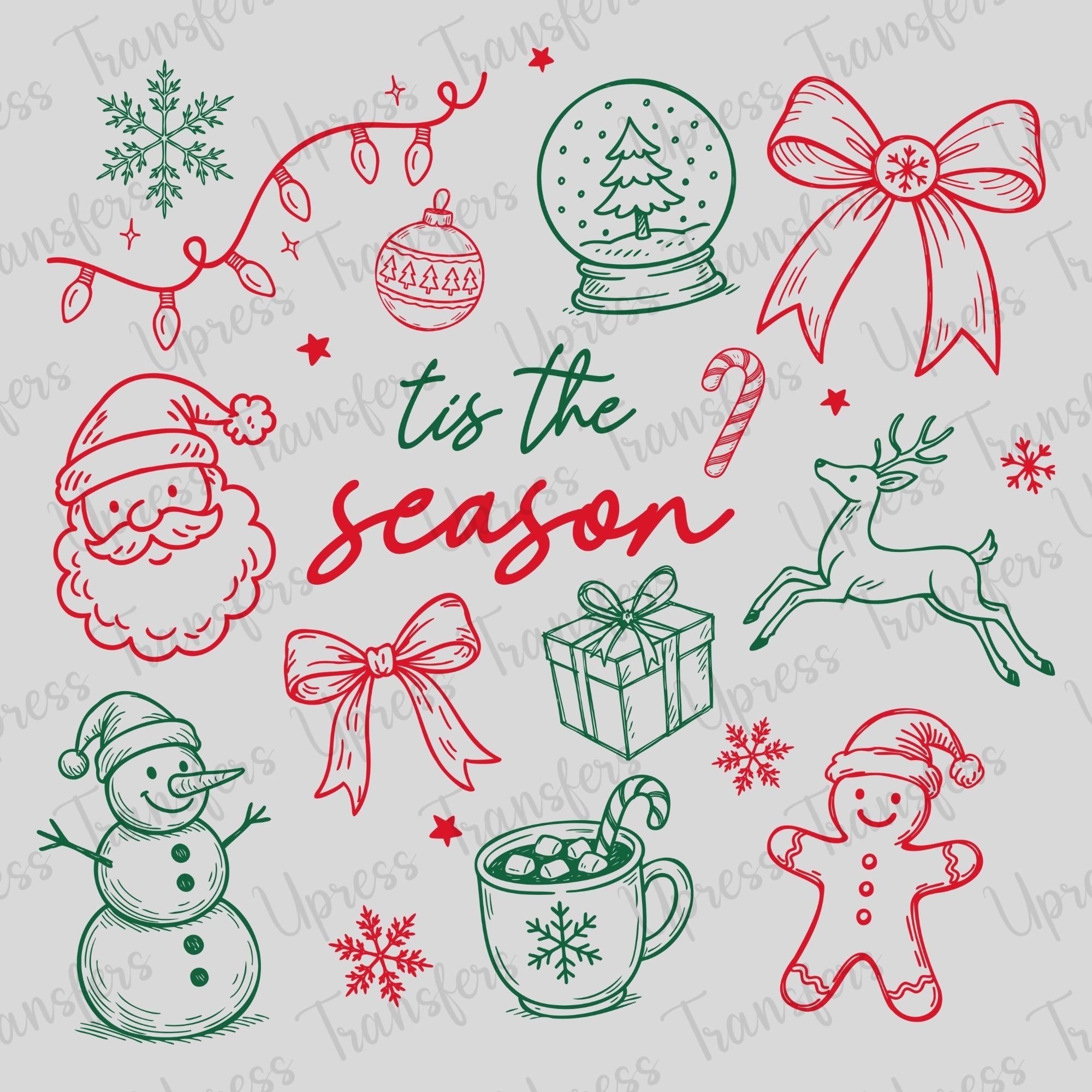 Tis The Season Traditional Collage