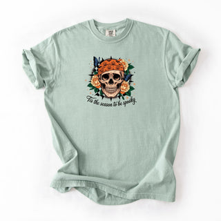 Tis the Season To Be Spooky Skull