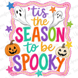 To Be Spooky Colorful Doodle
