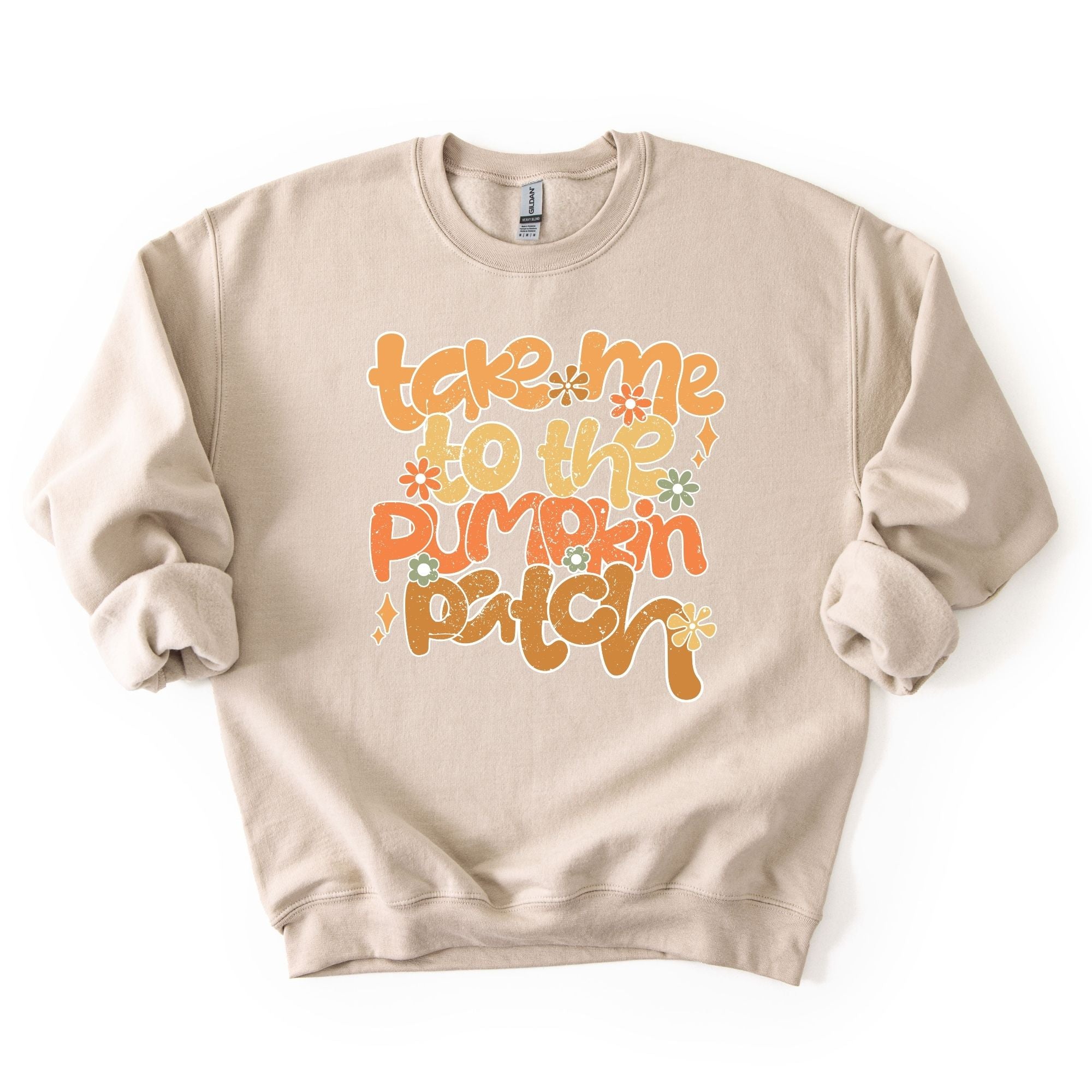 To The Pumpkin Patch Distressed