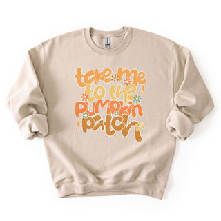To The Pumpkin Patch Distressed