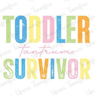 Toddler Survivor Multicolored