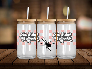 Too Cute To Spook Spider 16 Oz Wrap