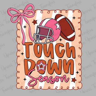 Touch Down Pink Bow