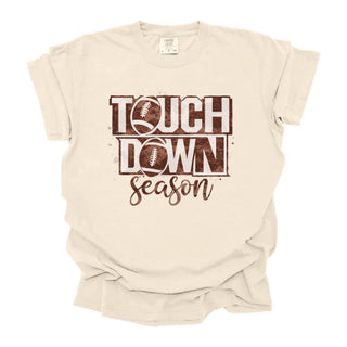 Touch Down Season Stacked Brown