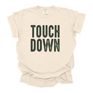Touchdown Distressed Black Stacked