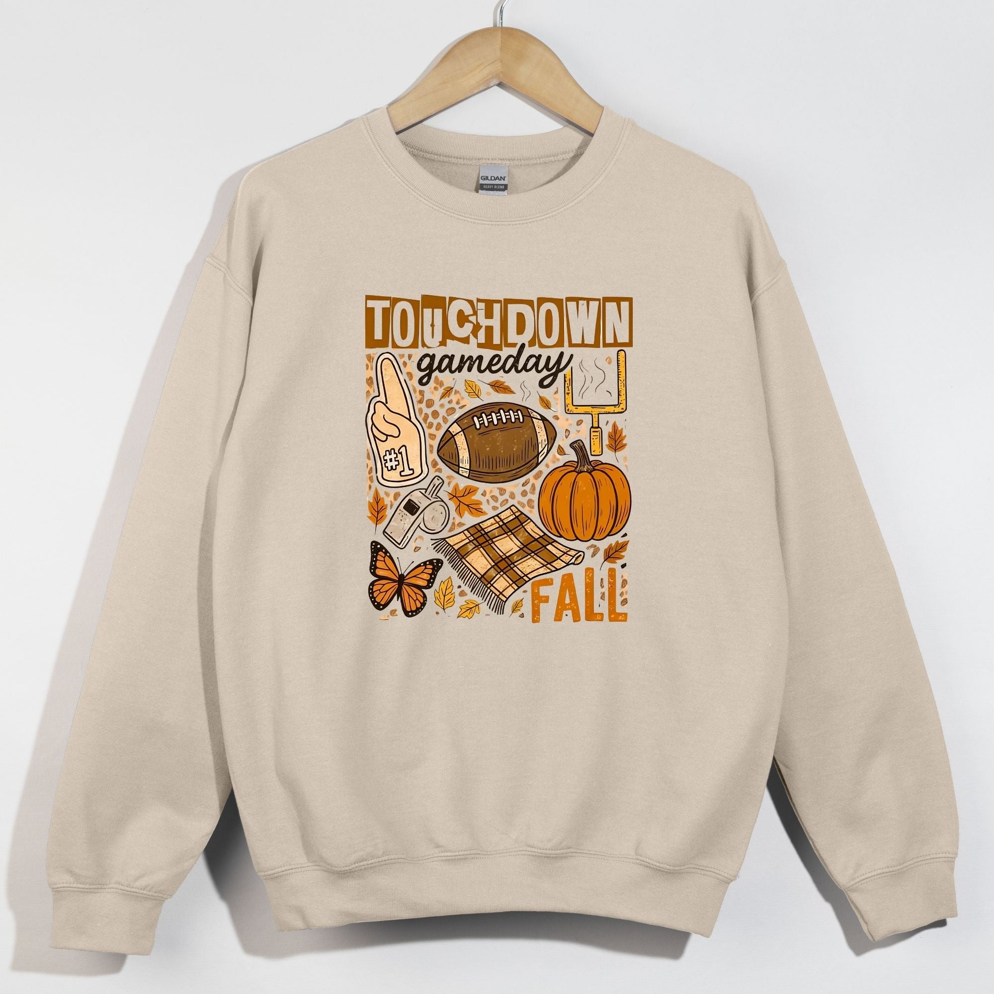 Touchdown Gameday Fall Football Collage