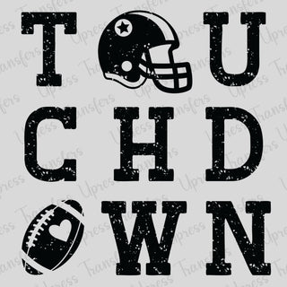 Touchdown Helmet and Football