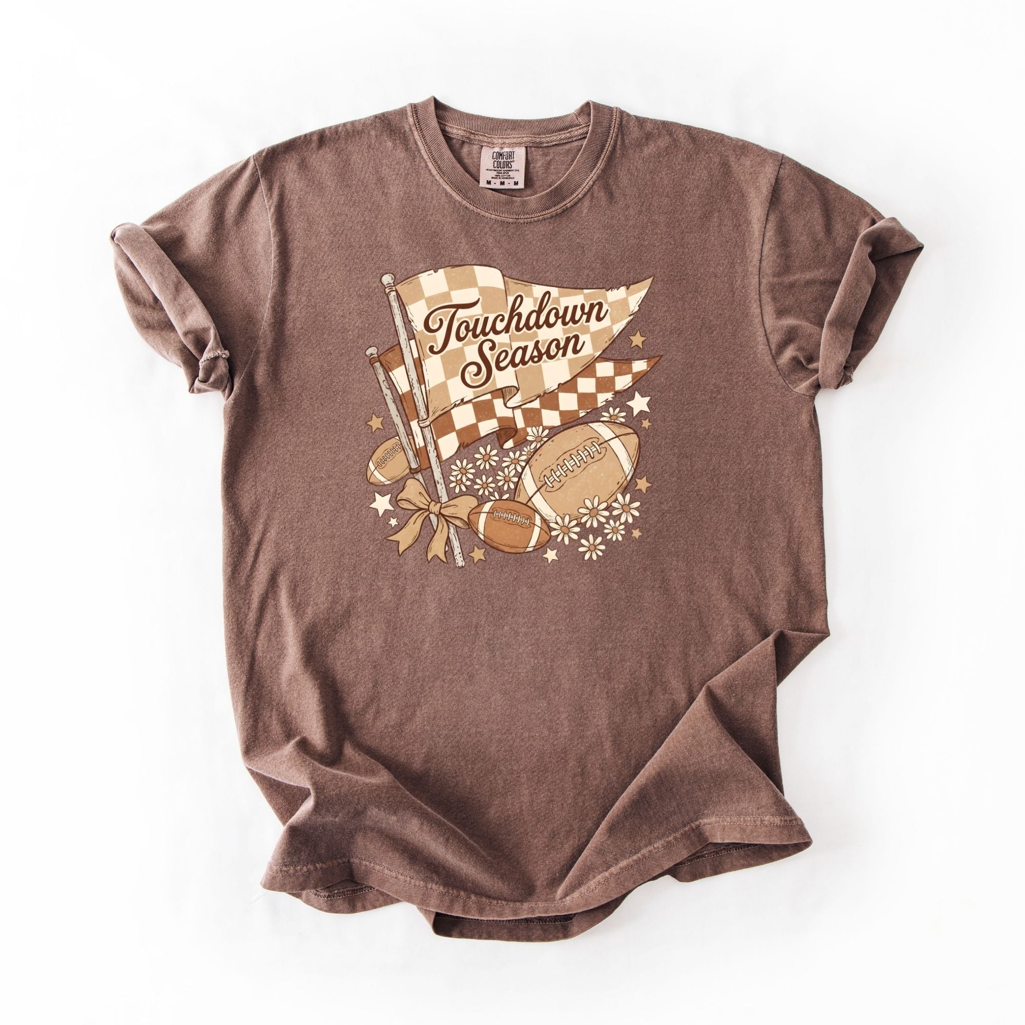 Touchdown Season Brown checkered