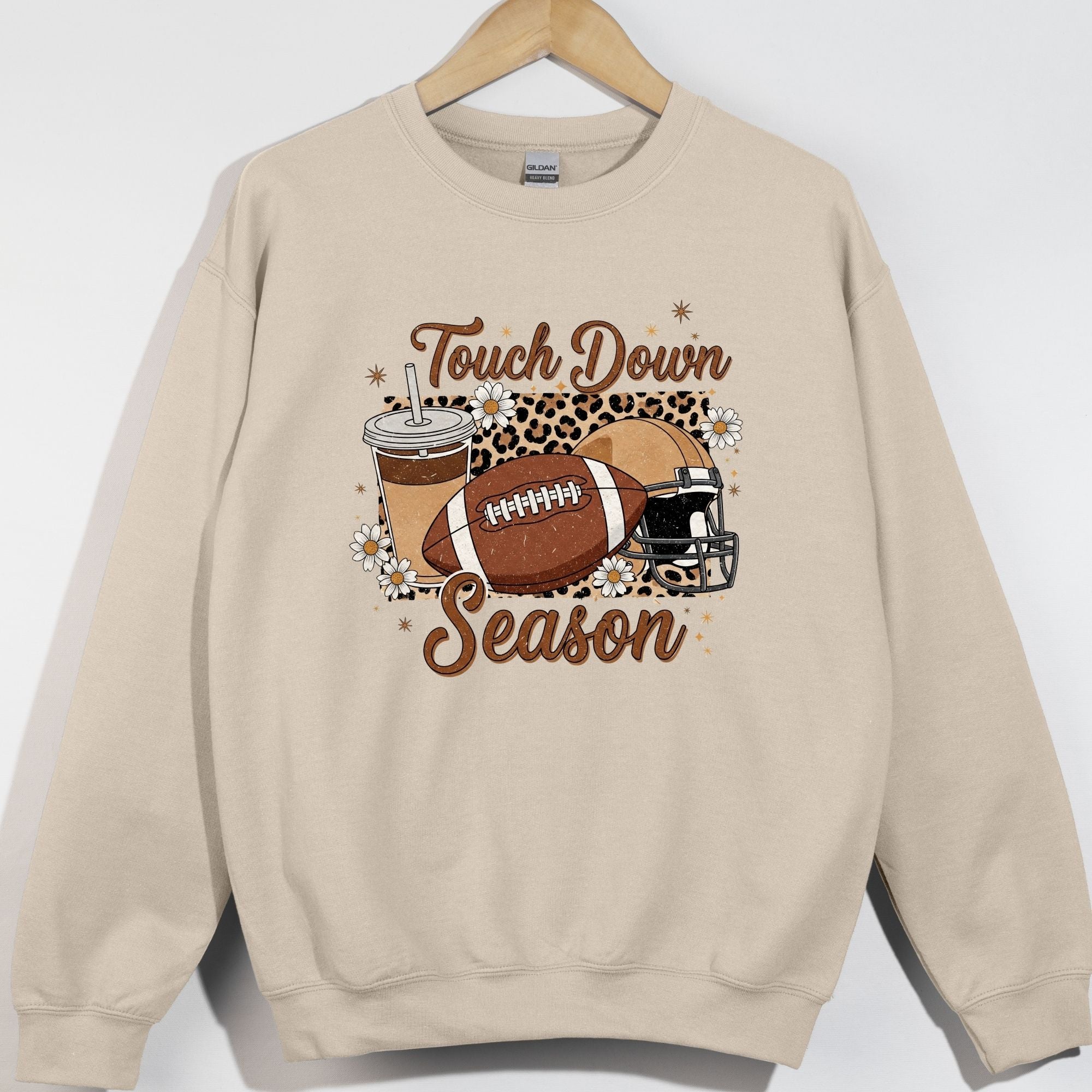 Touchdown Season Coffee Football Helmet