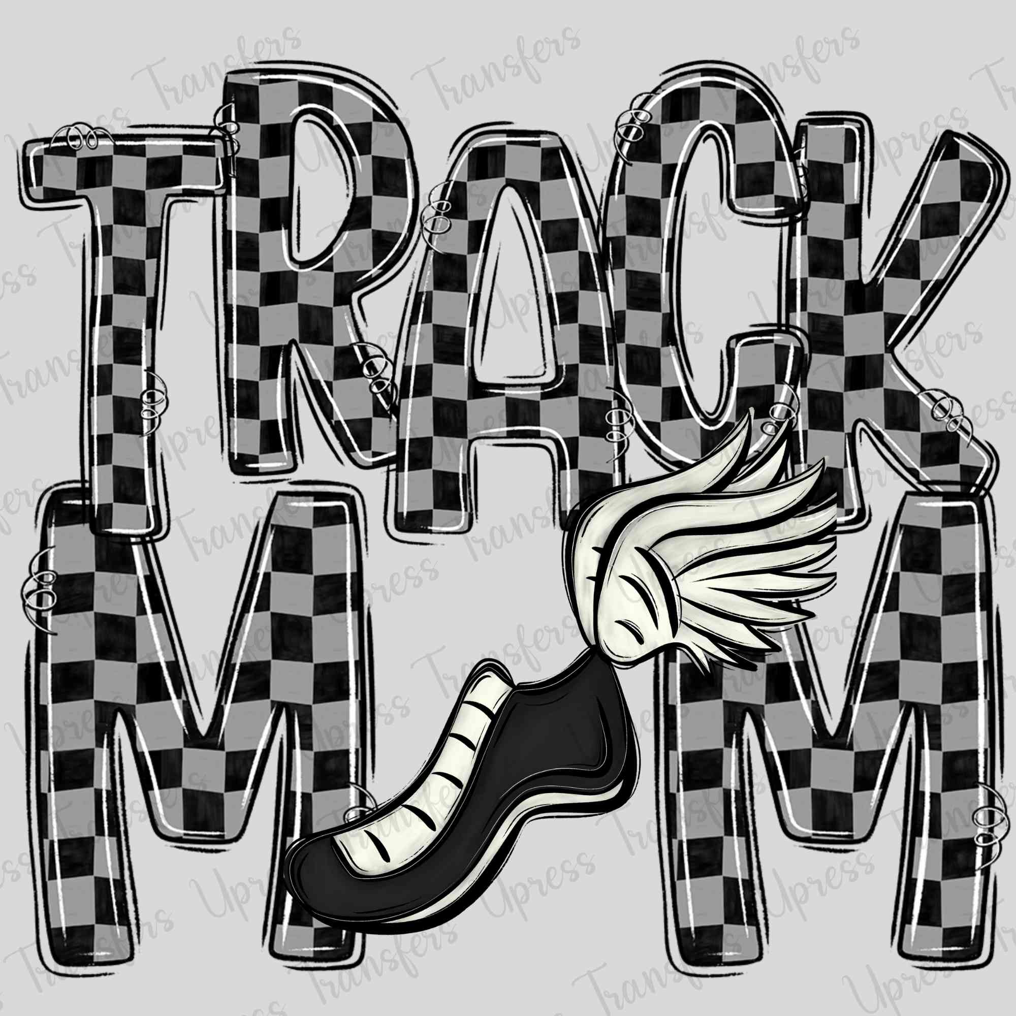 Track Mom Checkered shoe