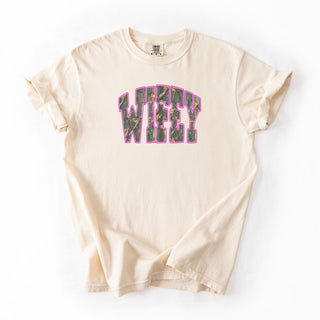 Tree Camo Wifey Pink