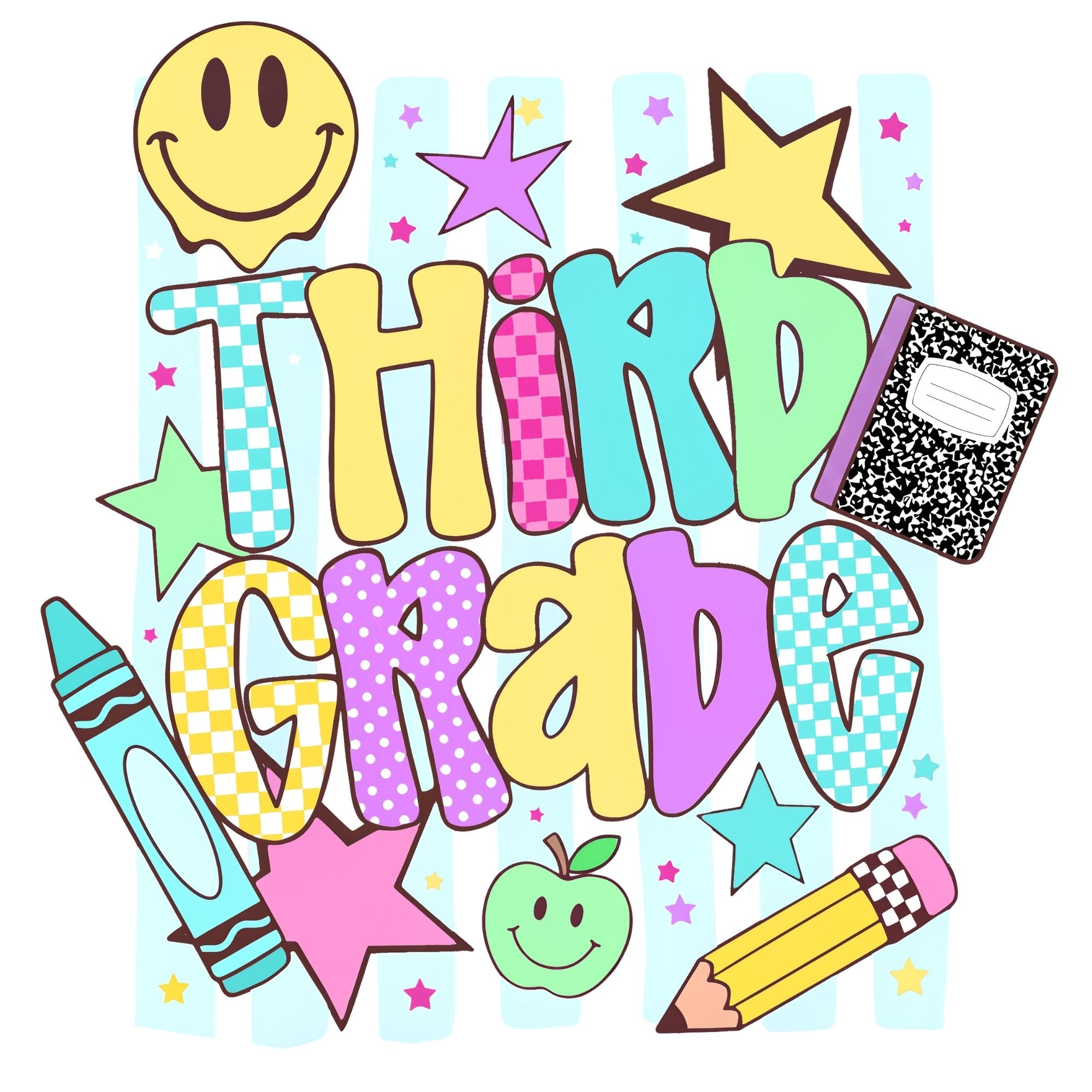 Trendy 3rd Doodle
