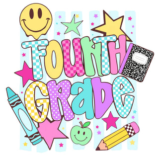 Trendy 4th Doodle