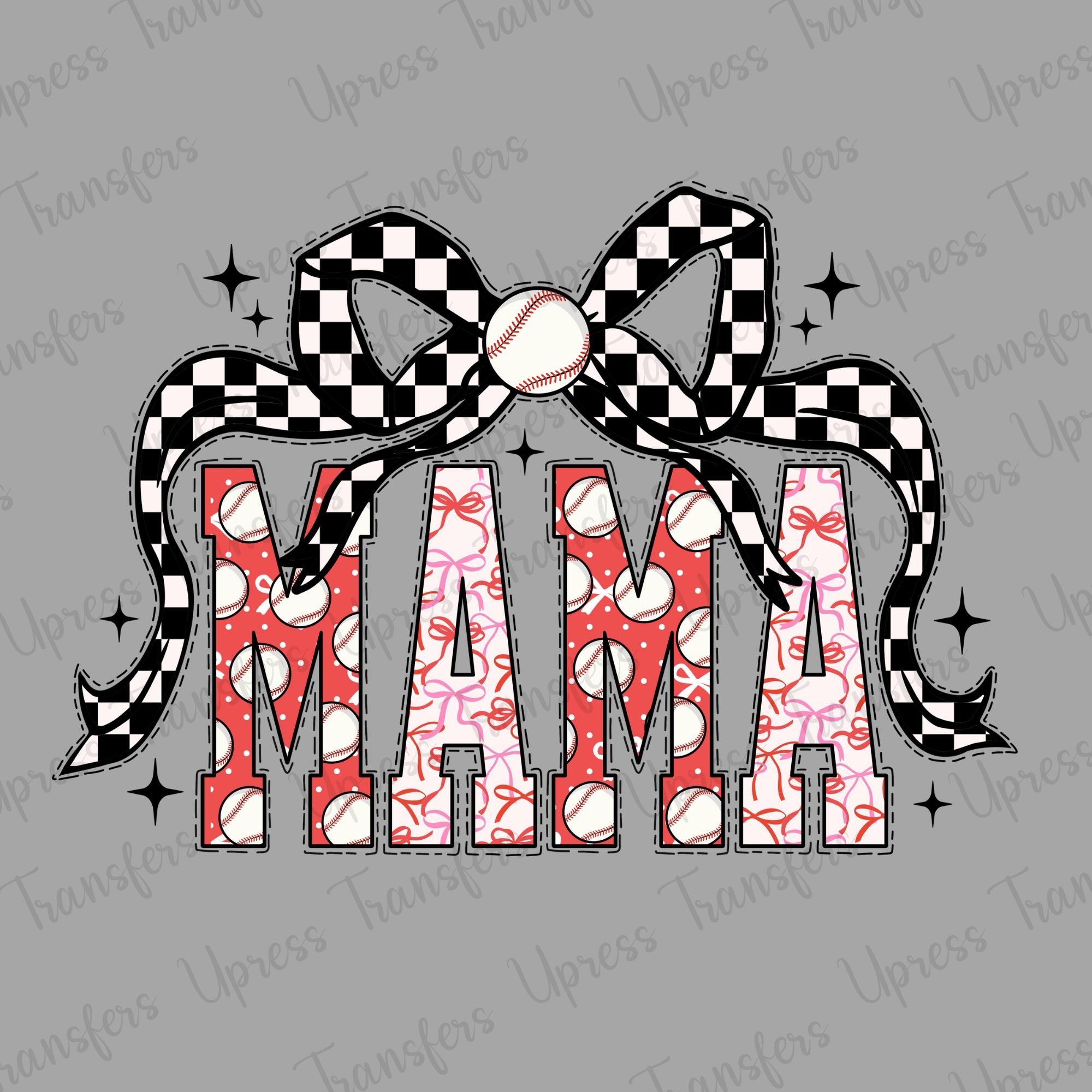 Trendy Baseball Coquette Mama