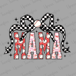Trendy Baseball Coquette Mama