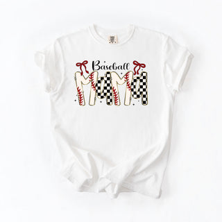 Trendy Baseball Mama With Bows