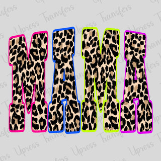 Trendy Cheetah Mama Multicolored