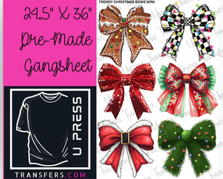 Trendy Christmas Bows Mini