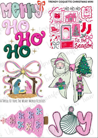 Trendy Coquette Christmas Mini