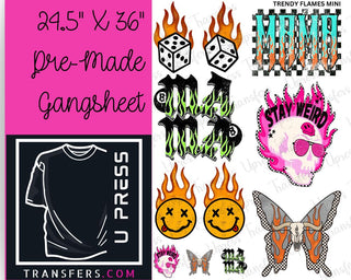 Trendy Flames Mini