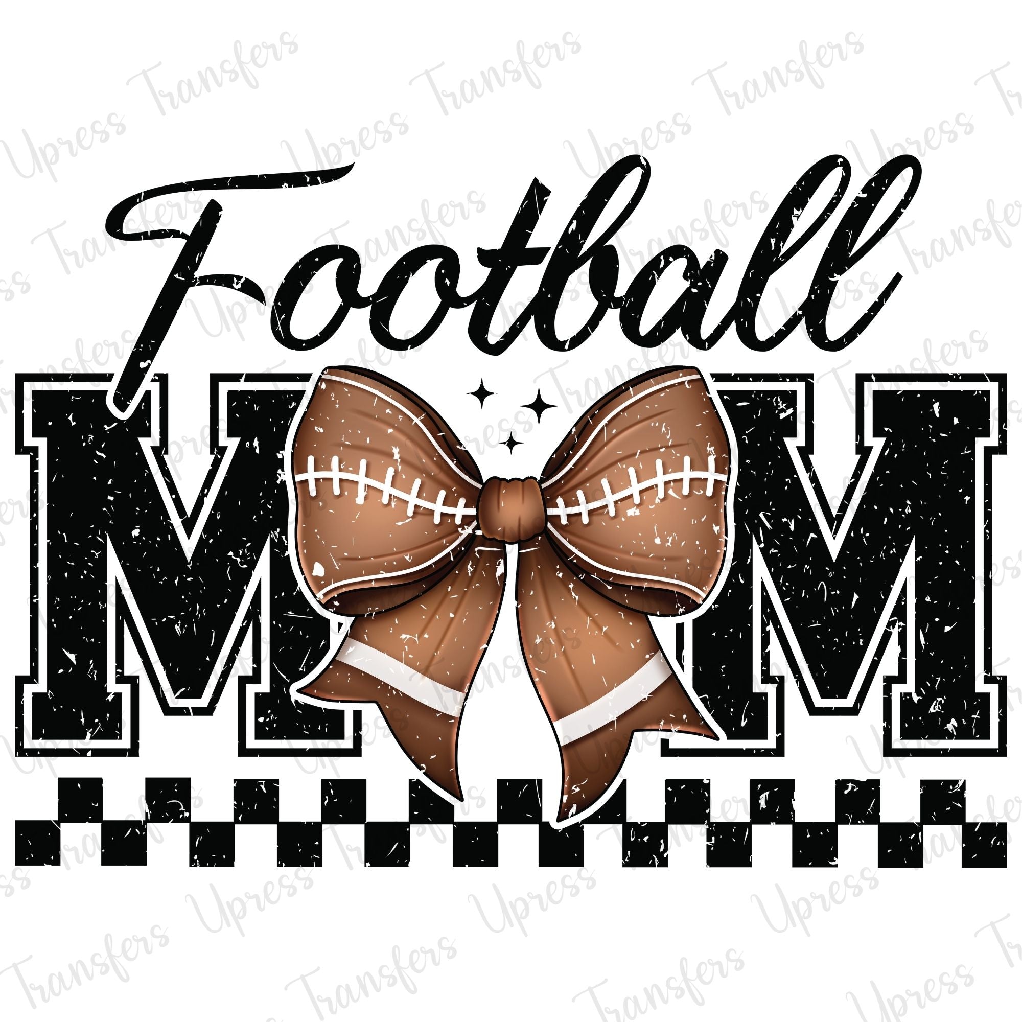 Trendy Football Mom Retro