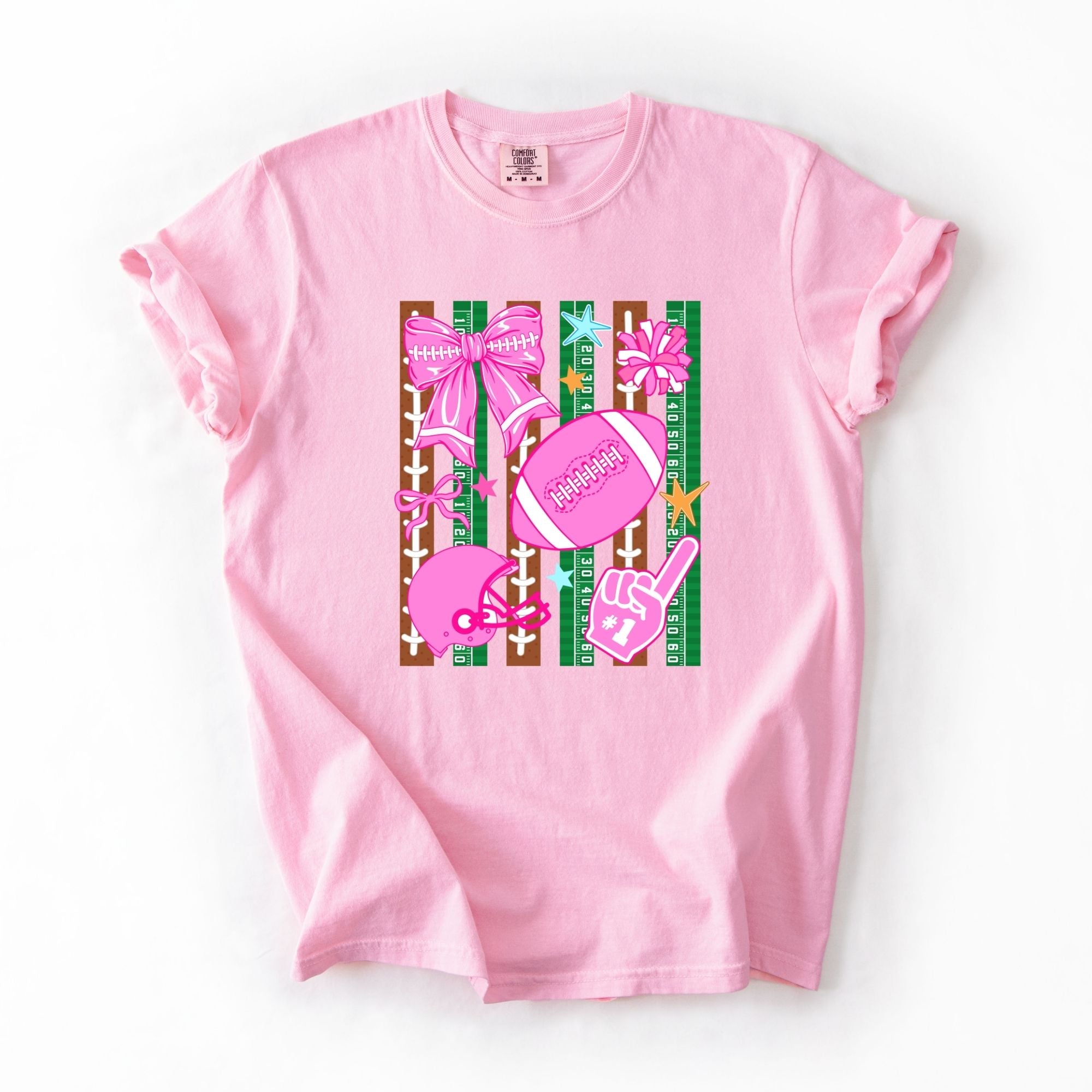 Trendy Football pattern Stripes