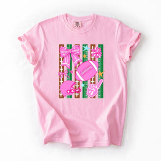 Trendy Football pattern Stripes