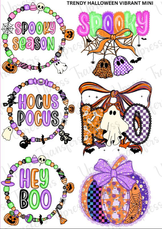 Trendy Halloween Vibrant Mini