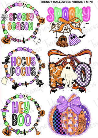 Trendy Halloween Vibrant Mini