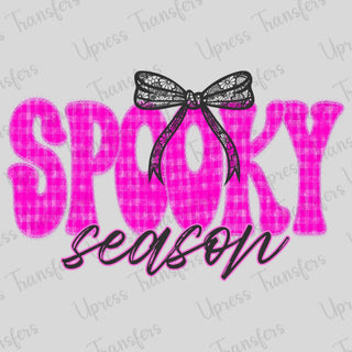 Trendy Hot Pink Spooky Season