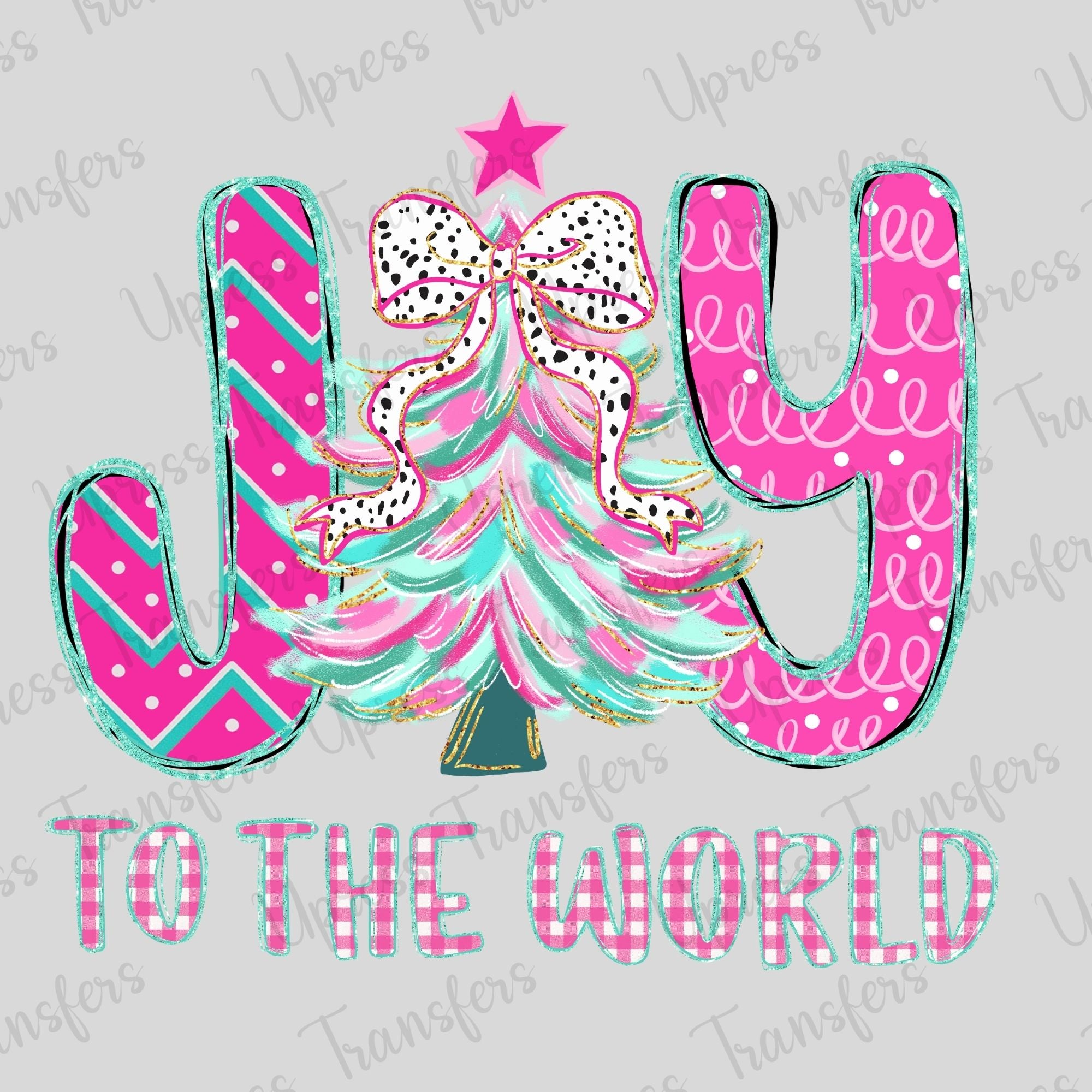 Trendy Joy Checkered World