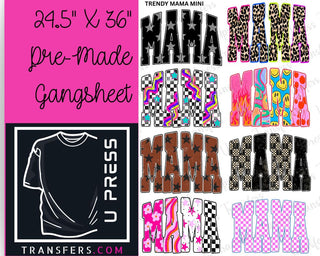 Trendy Mama Patterned Mini
