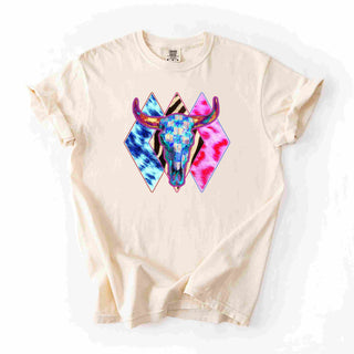 Trendy Pattern Bull Head Diamonds