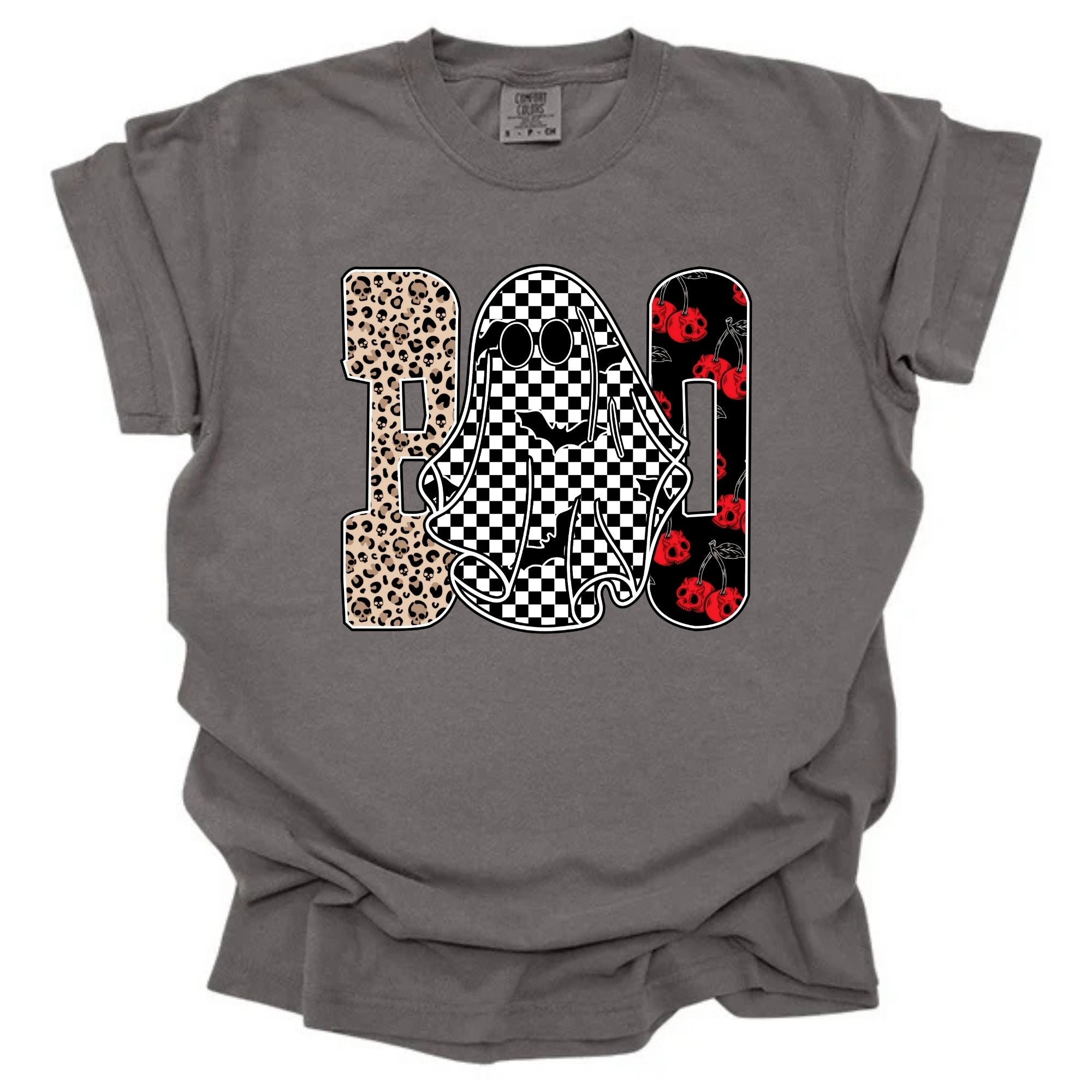 Trendy Patterned Letters Boo