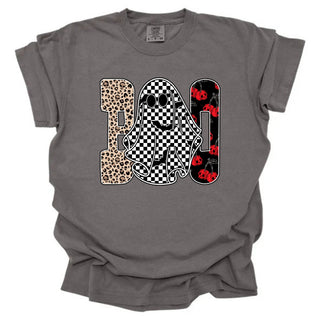 Trendy Patterned Letters Boo