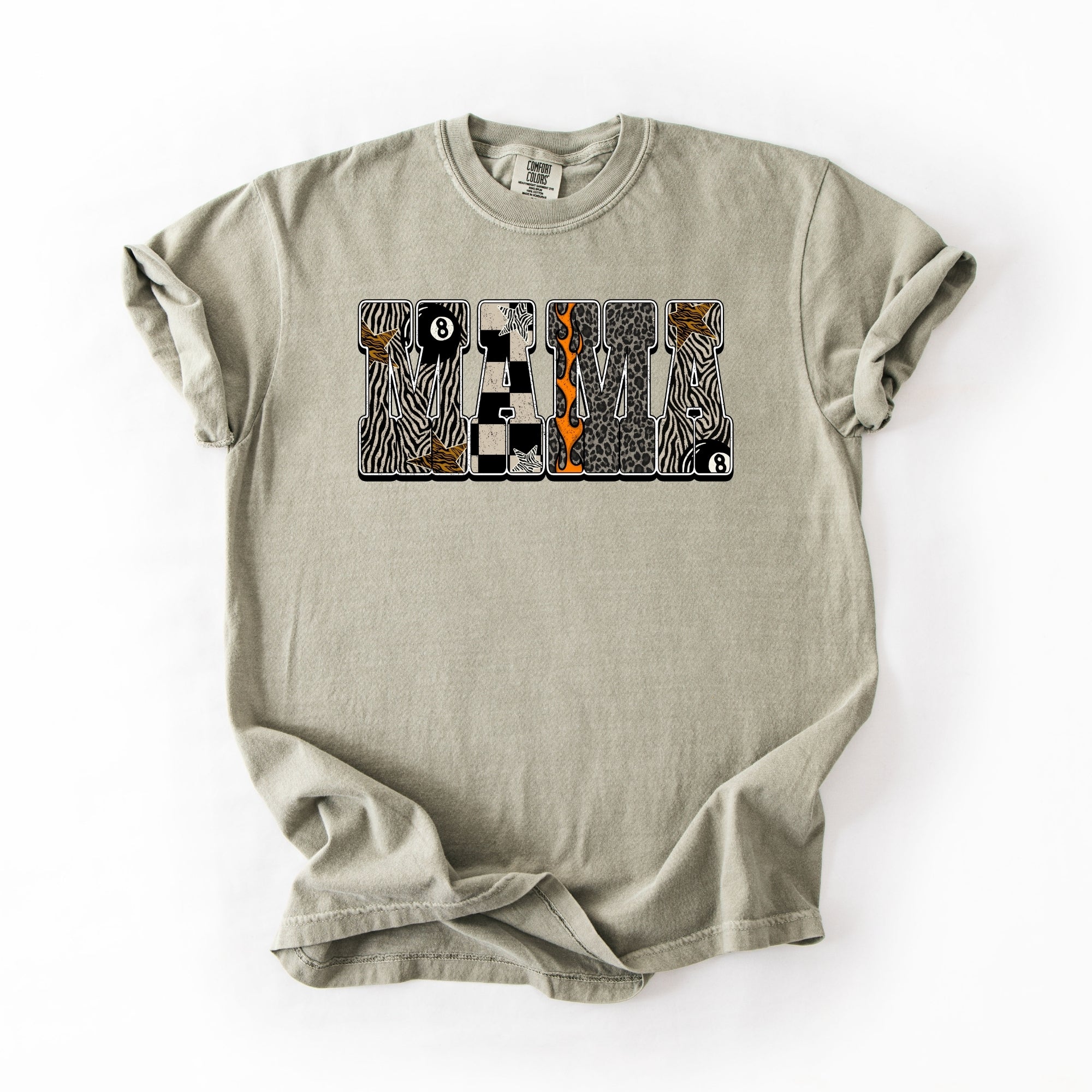 Trendy Patterned Mama 8Ball Checkered