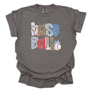 Trendy Preppy Patterns Baseball Stacked