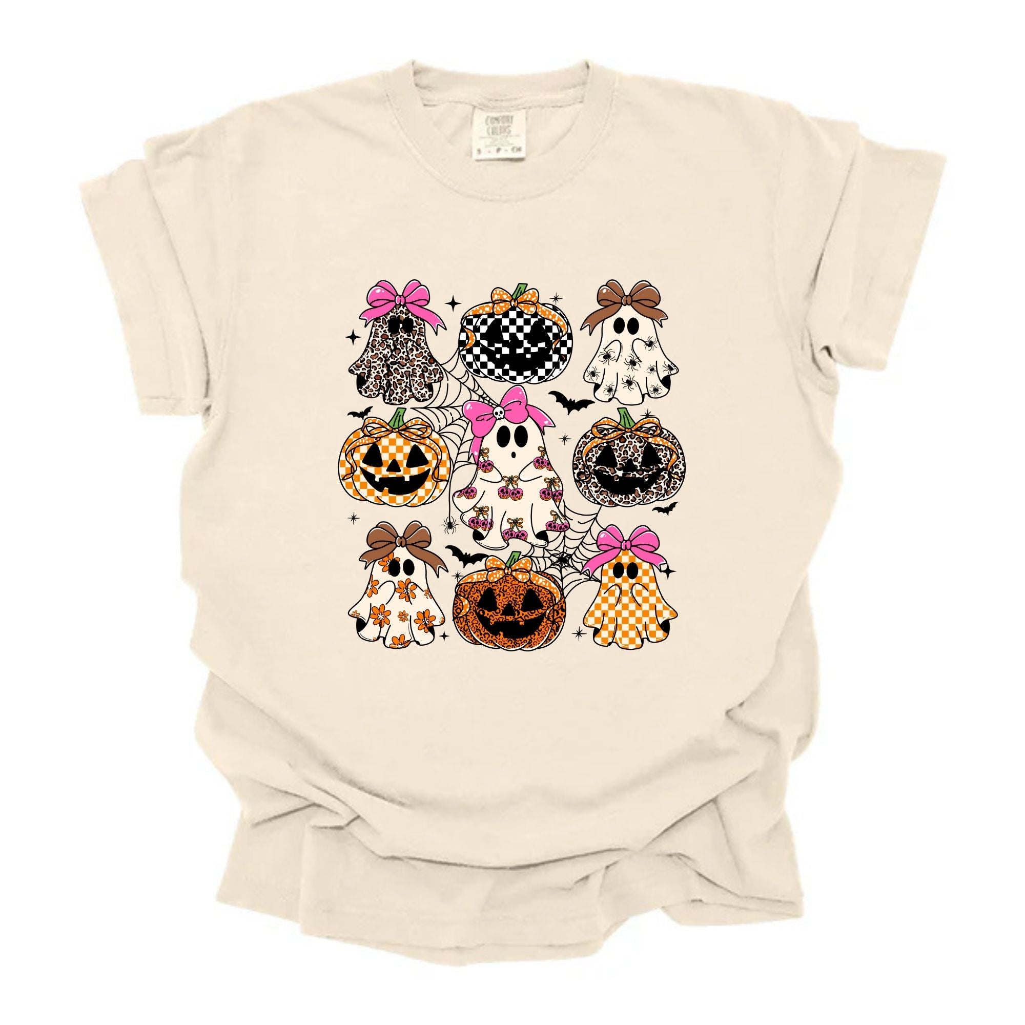 Trendy Pumpkins and Ghosts Collage