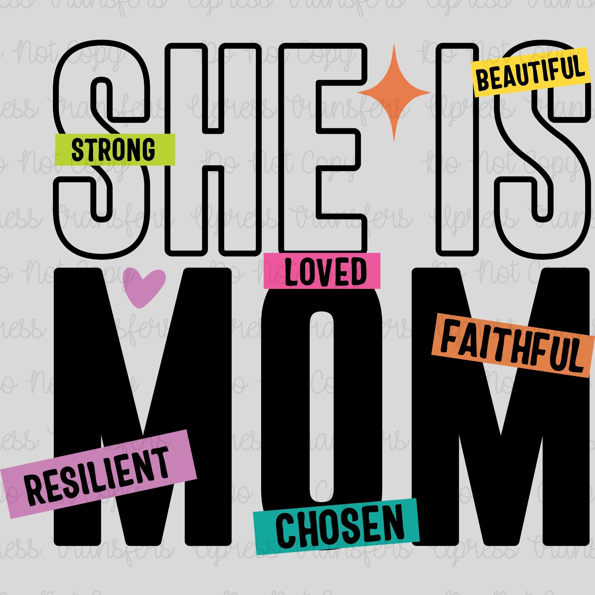 Trendy She Is Mom