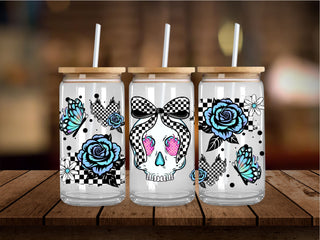 Trendy Skull Head 16 Oz Wrap